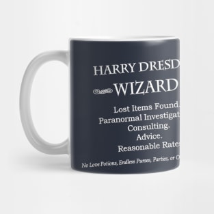 Dresden Files - Harry's Card Mug